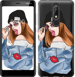 

Чохол Дівчина v3 на Nokia 5.1 843273