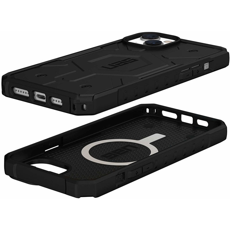 Заказать Ударопрочный чехол UAG Pathfinder with MagSafe для Apple iPhone 14 Plus (6.7") (Черный) на vchehle.ua