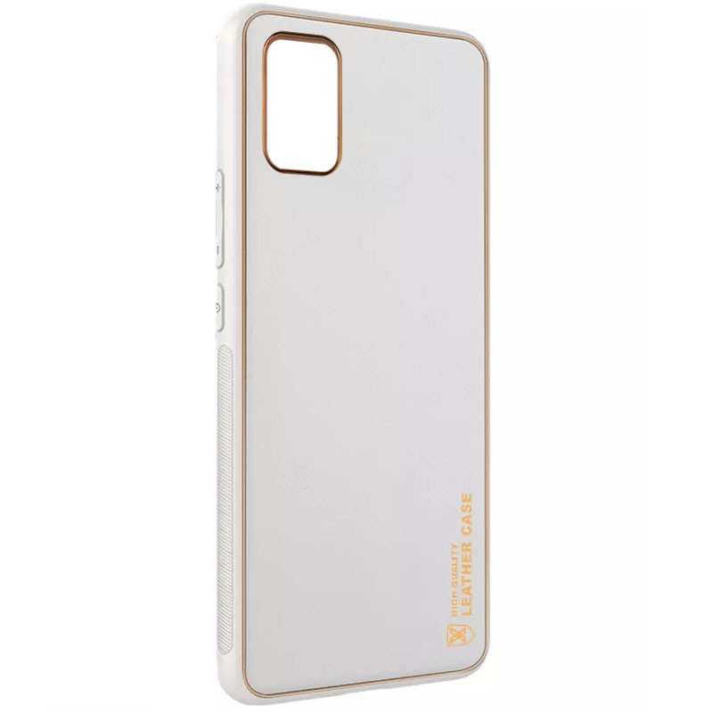 Шкіряний чохол Xshield на Xiaomi Redmi 10 (Білий / White)