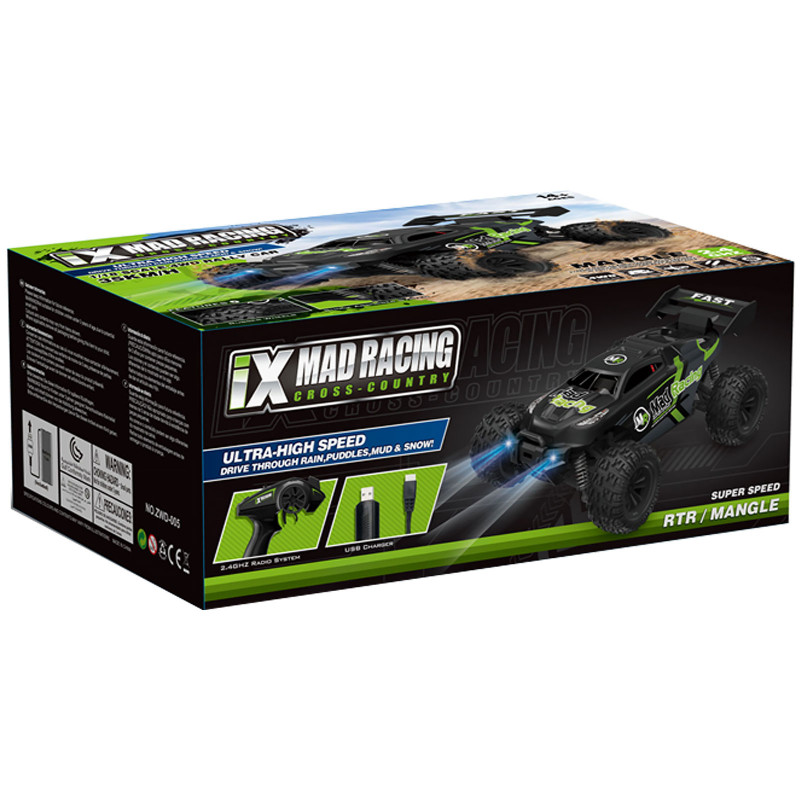 Фото Машинка на радіокеруванні SHT ZWD-005 Mad Racing 2.4G (1:18) (Black) в маназині vchehle.ua