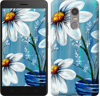 

Чохол Красиві арт-ромашки на Lenovo K6 Note 650381