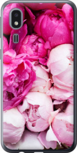 Чехол Розовые пионы для Samsung Galaxy A2 Core A260F