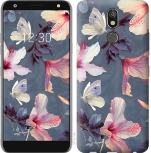 

Чохол Намальовані квіти на LG K40 763451