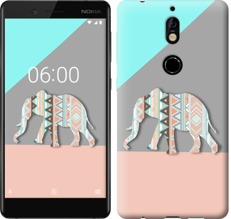 

Чохол Візерунчастий слон на Nokia 7 605398