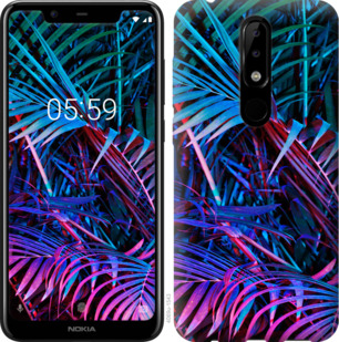 

Чохол Папороть під ультрафіолетом на Nokia 5.1 Plus 878730