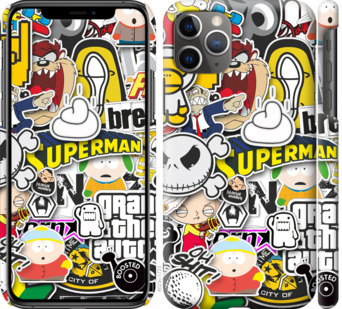 

Чехол Popular logos для iPhone 11 Pro Max 776421