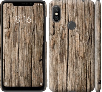 

Чохол Текстура дерева на Xiaomi Redmi Note 6 Pro 753914