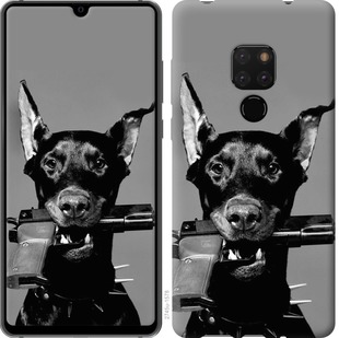 

Чехол Доберман для Huawei Mate 20 670820