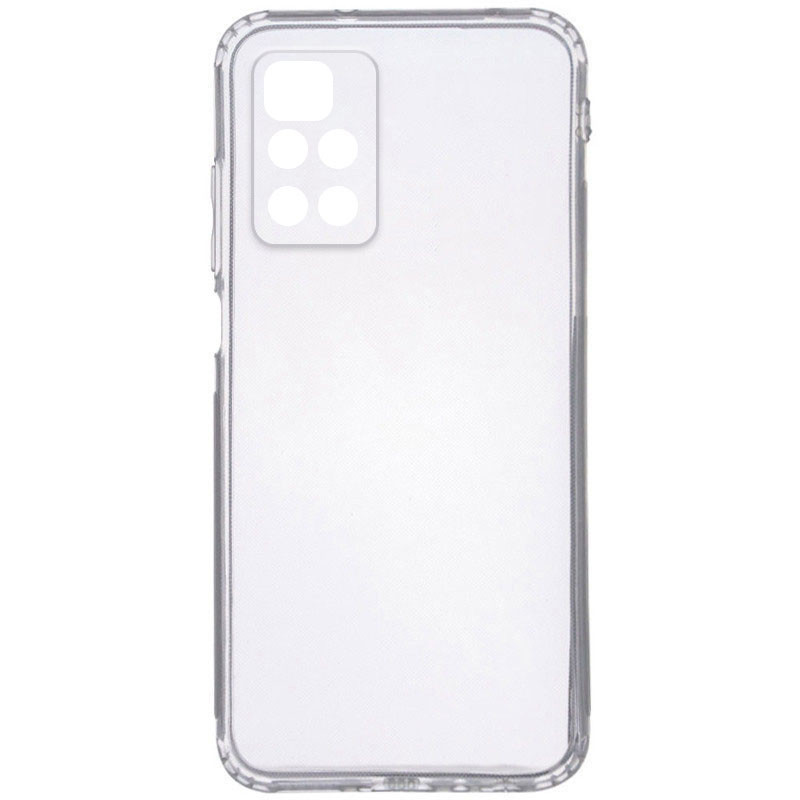 TPU чехол GETMAN Clear 1,0 mm для Xiaomi Redmi 10 (Бесцветный (прозрачный))
