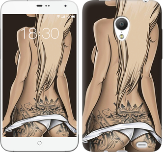

Чохол Дівчина з татуюванням на Meizu MX3 644342