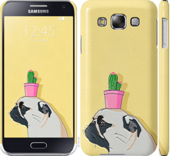 

Чехол Мопс с кактусом для Samsung Galaxy E5 E500H 795389