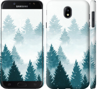 

Чехол Акварельные Елки для Samsung Galaxy J7 J730 (2017) 862434