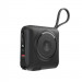 Купити Портативний ЗП Power Bank WIWU Wi-P051 6 in 1 PD45W з БЗП+iWatch 15000 mAh (Black) на vchehle.ua