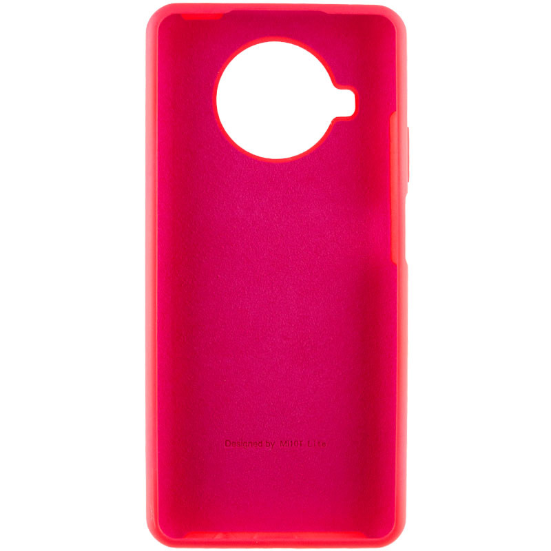Фото Чохол Silicone Cover Full Protective (AA) на Xiaomi Mi 10T Lite / Redmi Note 9 Pro 5G (Рожевий / Barbie pink) на vchehle.ua