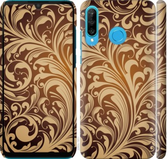

Чохол Рослинний візерунок на Huawei P30 Lite 705057