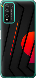 

Чехол Разноцветные полосы для Huawei Honor 10X Lite 1610549
