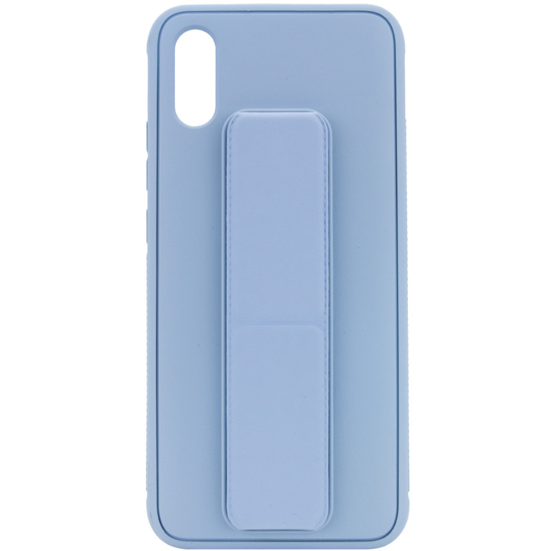 

Силиконовый чехол Hand holder для Xiaomi Redmi 9A (Light blue) 1091264