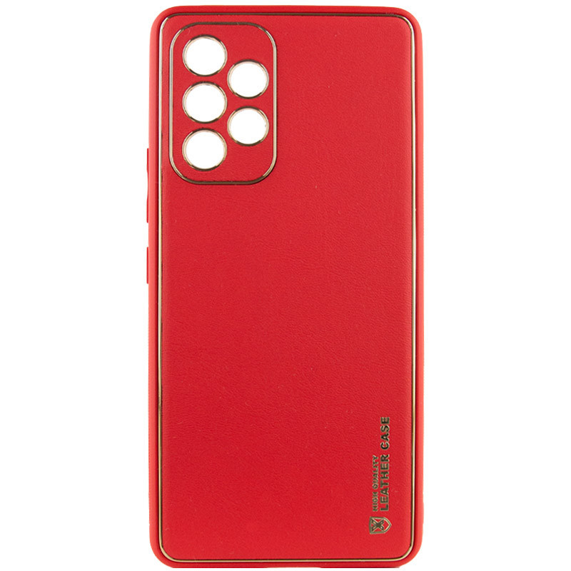 Кожаный чехол Xshield для Samsung Galaxy A13 4G (Красный / Red)