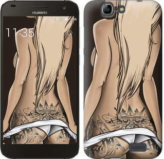

Чохол Дівчина з татуюванням на Huawei Ascend G7 644443