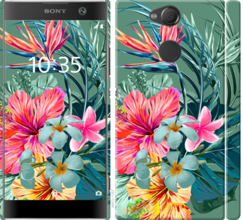 

Чохол Тропічні квіти v1 на Sony Xperia XA2 H4113 845066