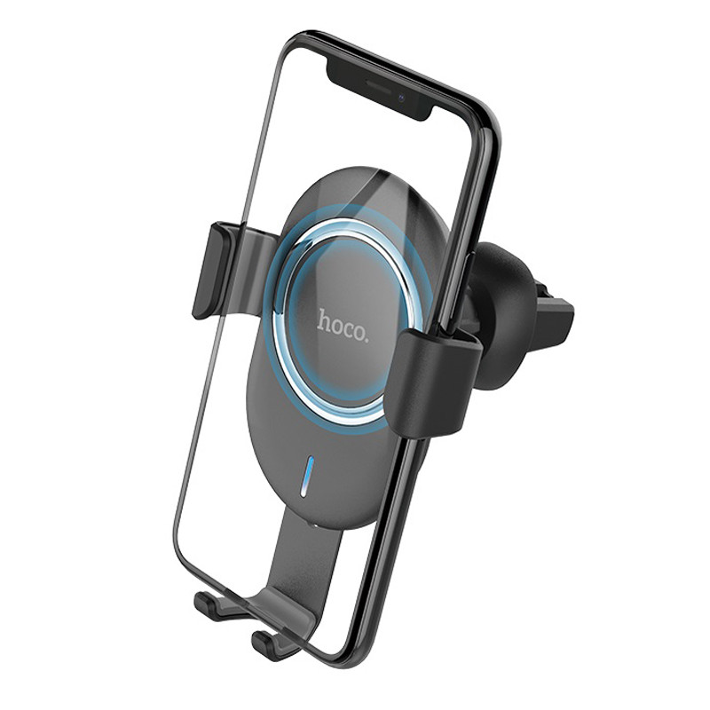 

Автодержатель с БЗУ HOCO CW17 Wireless Charger (Черный) 784351