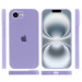 Фото Чохол Silicone Case Full Camera Protective (AA) на Apple iPhone 16e (6.1") (Бузковий / Dasheen) в маназині vchehle.ua
