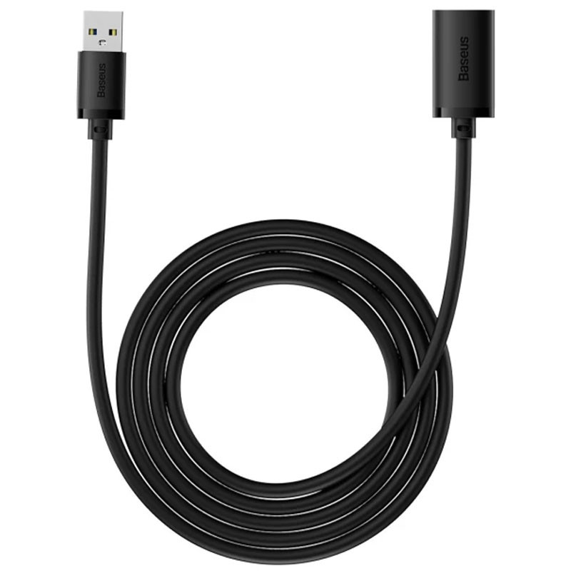 Кабель-удлинитель Baseus AirJoy Series USB3.0 Extension Cable 5m Cluster (B00631103111-05) (Black)