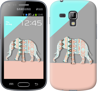 

Чохол Візерунчастий слон на Samsung Galaxy S Duos s7562 224532