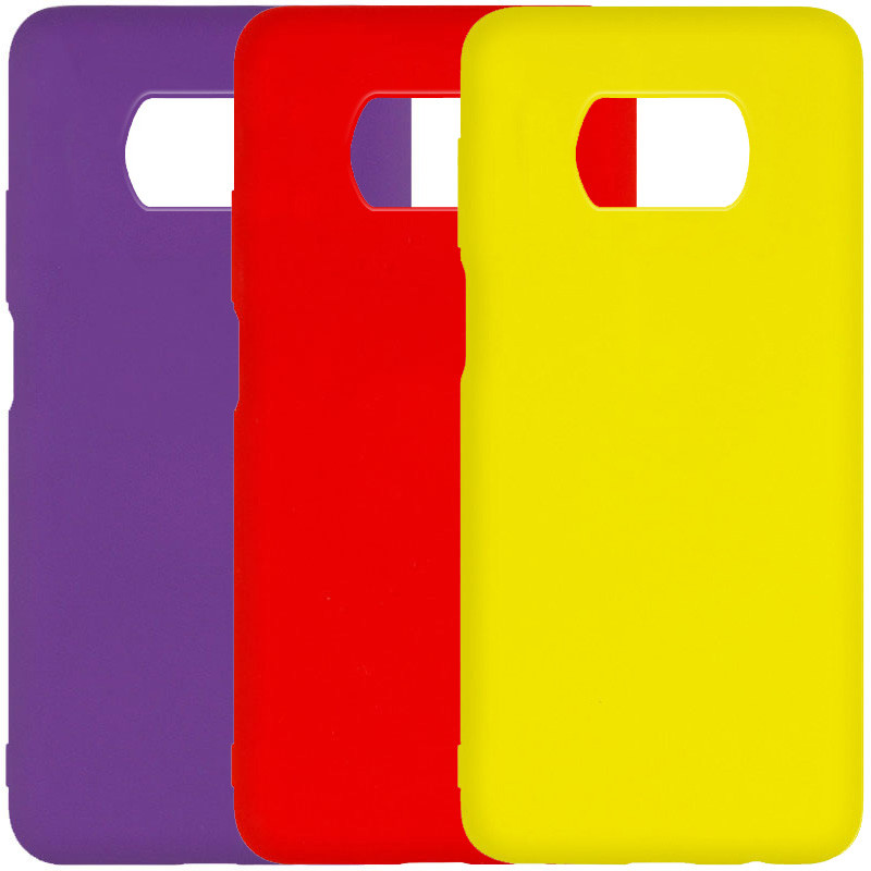 Уценка Чехол Silicone Cover Full without Logo (A) для Xiaomi Poco X3 NFC / Poco X3 Pro