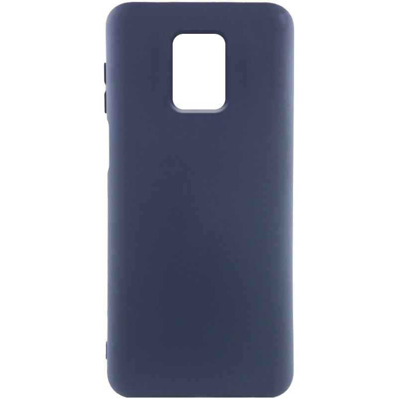 Чохол Silicone Cover Lakshmi (AA) на Xiaomi Redmi Note 9s / Note 9 Pro / Note 9 Pro Max (Синій / Midnight Blue)