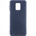 Чохол Silicone Cover Lakshmi (AA) на Xiaomi Redmi Note 9s / Note 9 Pro / Note 9 Pro Max (Синій / Midnight Blue)