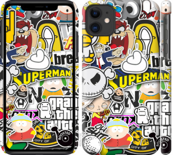 

Чехол Popular logos для iPhone 11 776423