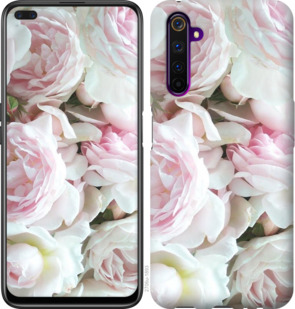 Чехол Пионы v2 для Realme 6 Pro