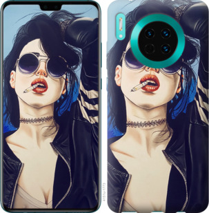 

Чехол Девушка на стиле для Huawei Mate 30 Pro 875740