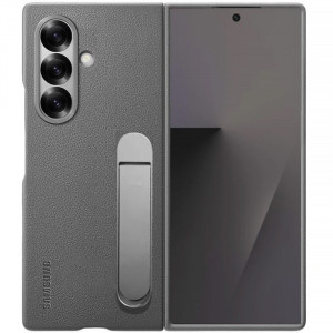 Кожаный чехол Leather Case (AAA) with stand для Samsung Galaxy Z Fold7