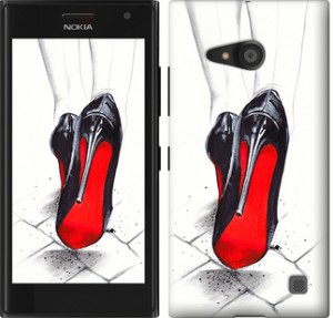Чехол Devil Wears Louboutin для Nokia Lumia 650