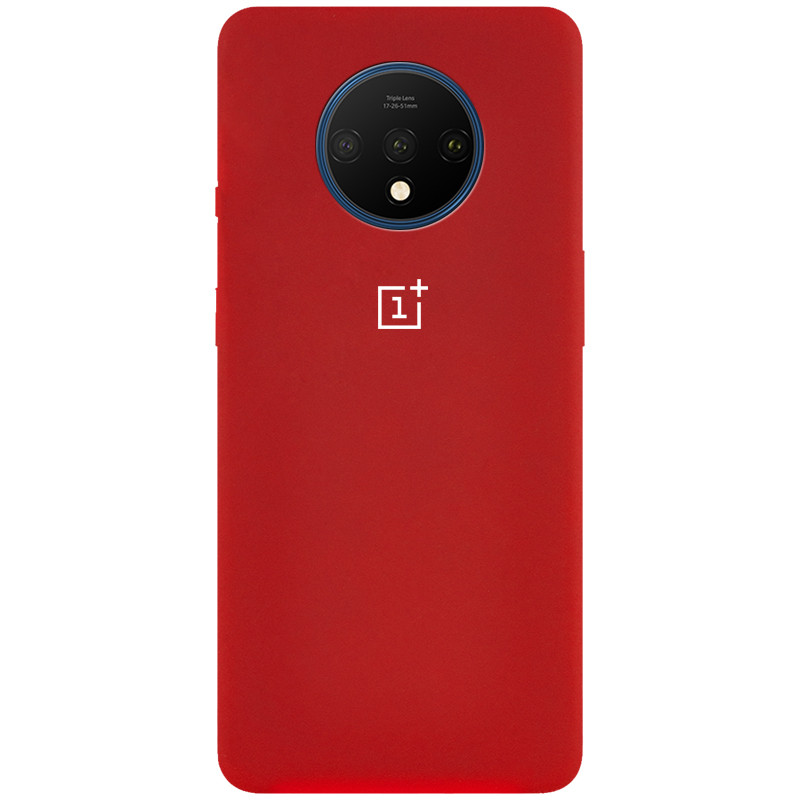 

Чохол Silicone Case Full Protective на OnePlus 7T (Червоний / Dark Red) 771266