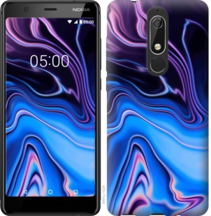 

Чехол Узор воды для Nokia 5.1 752832