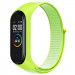 Ремешок Nylon New для Xiaomi Mi Band 3/4/5/6/7 (Light Green)