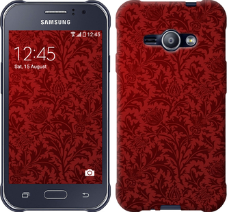 

Чохол Чохол цвета бордо для Samsung Galaxy J1 Ace J110H 649834
