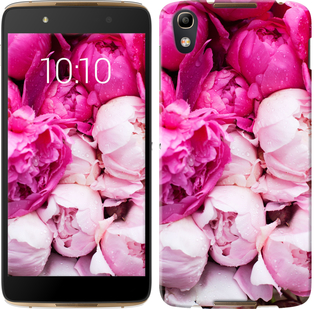 

Чехол Розовые пионы для Alcatel idol 4 227260