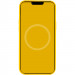 Уценка Чехол Silicone case (AAA) full with Magsafe and Animation для Apple iPhone 12 Pro Max (6.7") (Дефект упаковки / Жовтий / Sunflower) в магазині vchehle.ua