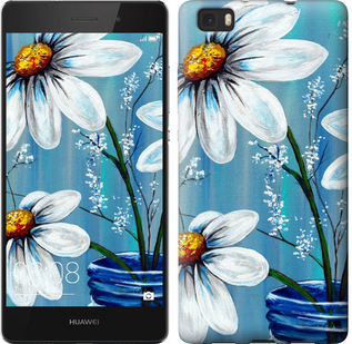 

Чехол Красивые арт-ромашки для Huawei Ascend P8 Lite 324024