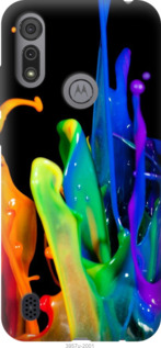 

Чехол брызги краски для Motorola E6s 1169669