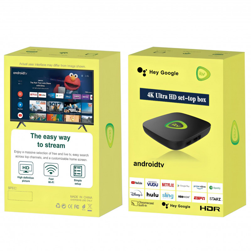 Купить Smart Android TV Box 4k 2+16GB (Black) на vchehle.ua