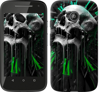 

Чехол Череп-часы для Motorola Moto E2 645129