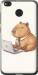 Чехол Funny Capybara CEO Working для Xiaomi Redmi 4X