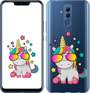 

Чохол Єдиноріг в окулярах на Huawei Mate 20 Lite 911915