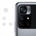Гнучке захисне скло 0.18mm на камеру (тех.пак) на Xiaomi Poco M4 Pro 5G (Прозорий)