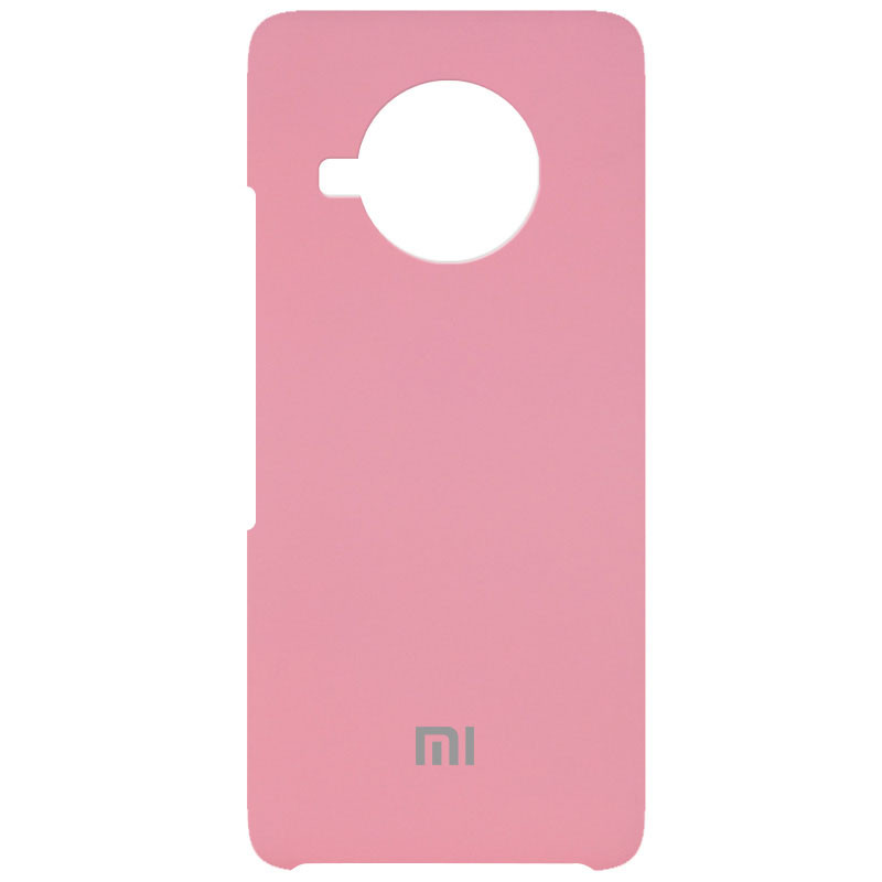 Чохол Silicone Cover (AAA) на Xiaomi Mi 10T Lite / Redmi Note 9 Pro 5G (Рожевий / Light pink)